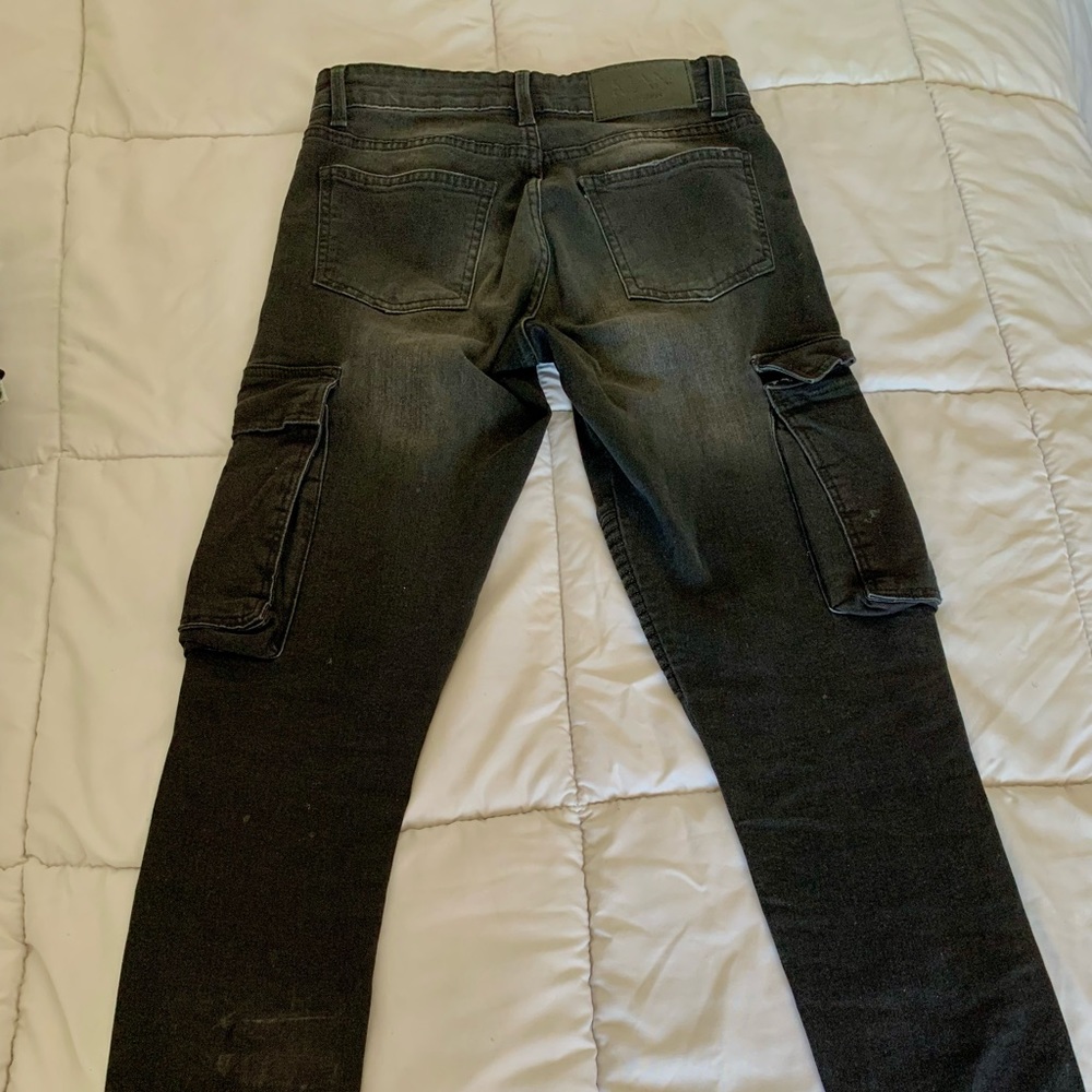 Black Ripped Jeans 👖 Men - Picture 4 of 6